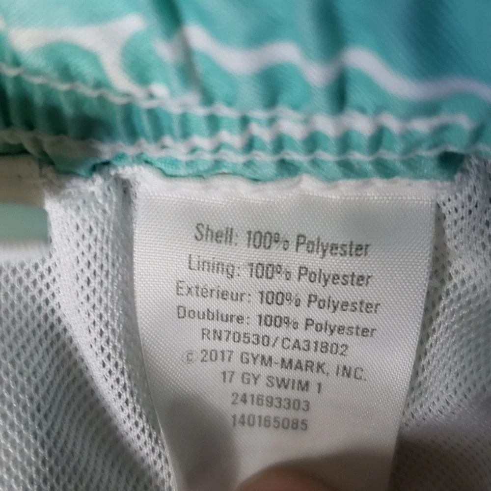 Gymboree Shark Toddler Bow Swim Trunks Shorts Sz 4T